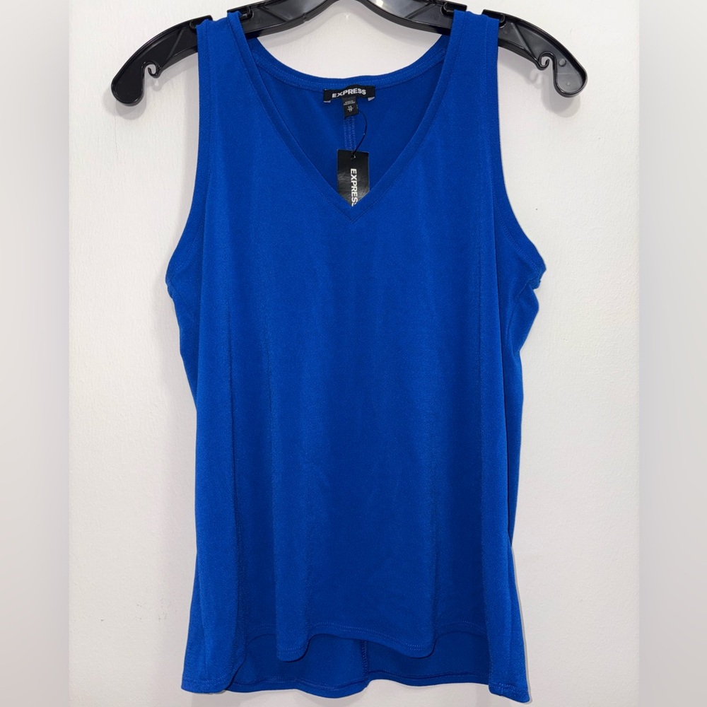 NEW Express Women's Blue Tank Top
